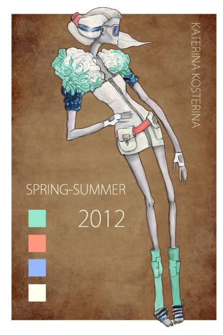 Spring-summer 2012 ( fashion sketches)